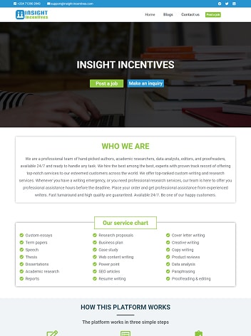 Insight incentives - James Serengia