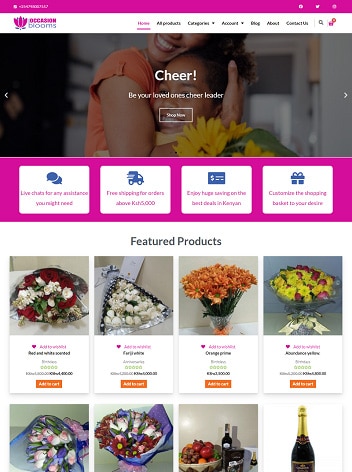 Occasion Blooms - James Serengia